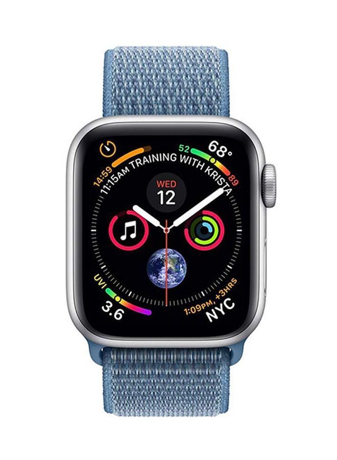 سوار بديل لساعة Apple Watch Series 5/6/7 42/44/45 ملم أزرق - Image 1