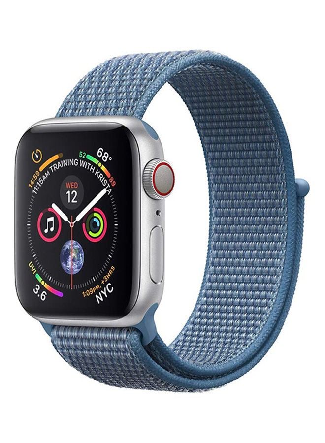 سوار بديل لساعة Apple Watch Series 5/6/7 42/44/45 ملم أزرق - Image 2