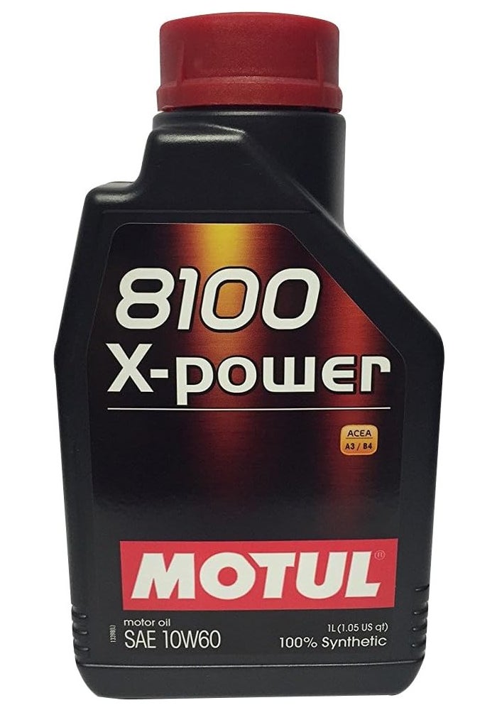 Motul X-Power 10W60 Synthetic Engine Oil - 1 Liter