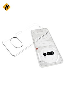 HuHa Protective Cover For Nothing Phone 3a Waterproof Texture TPU Phone Case (Transparent)  - Image 3