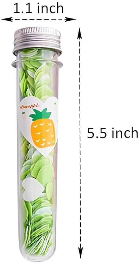 FAGVA FAGVA Set of 2 Paper Soap Disposable Mini Soap Paper Scented Soap Bath Flakes Portable Flower Tube Petals Tube Shape Bottle Paper Soap For Travelling  - Image 2