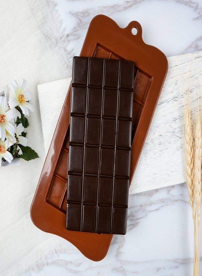 JoyGlobal Silicone Bar Chocolate Mould Break Apart Choc Block Mold (Output Weight : Approx 92 Grams) - Image 2