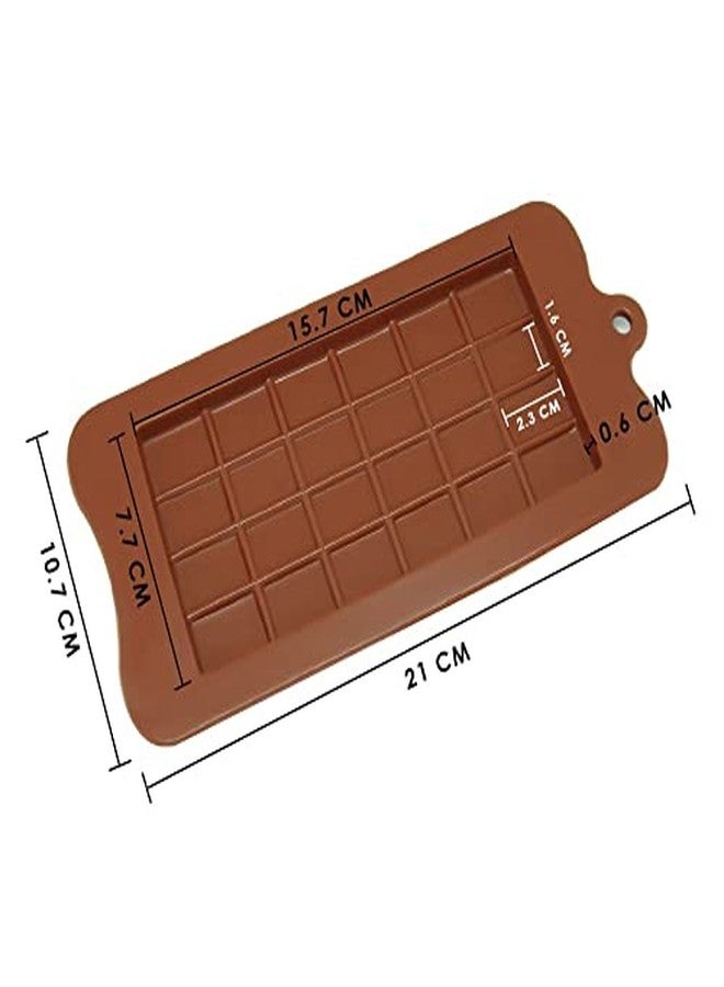 JoyGlobal Silicone Bar Chocolate Mould Break Apart Choc Block Mold (Output Weight : Approx 92 Grams) - Image 5