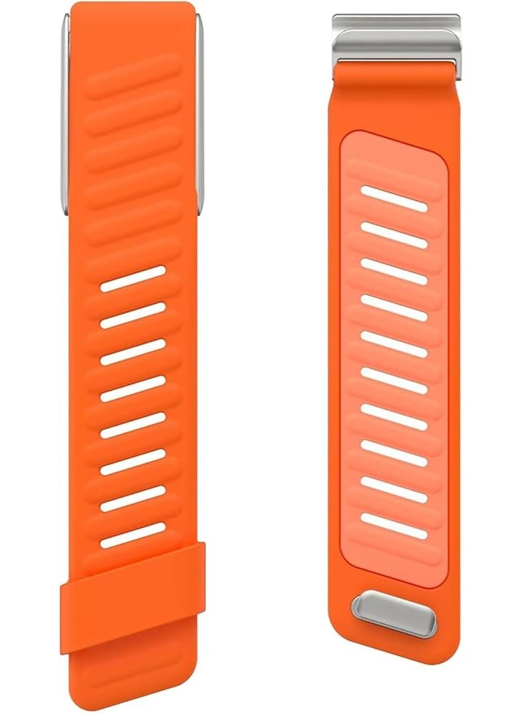 سوار معصم من السيليكون متوافق مع سوار Whoop 4.0، حزام رياضي مريح ومتين وناعم وقابل للتعديل من السيليكون للرجال والنساء، مع موصل على شكل حرف U - Image 2