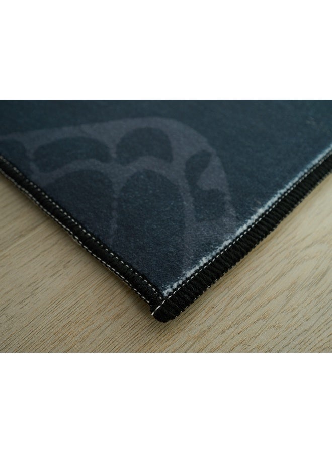 Home Box Ivy Meadows Ben Yes Girl Printed Flannel Rug 110 x 160 cm - Image 2