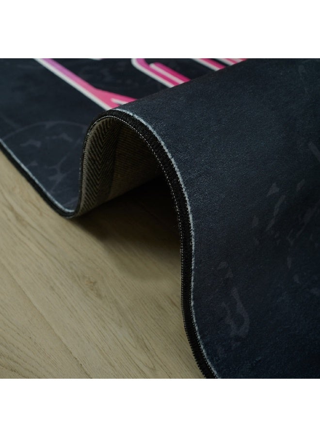 Home Box Ivy Meadows Ben Yes Girl Printed Flannel Rug 110 x 160 cm - Image 5