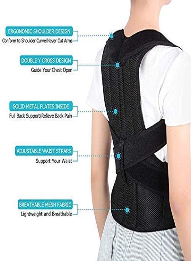 GRAZIA Upper Clavicle Support Belt Back Posture Corrector Back Slouching Corrective Posture Correction Spine Braces Supports - Image 3