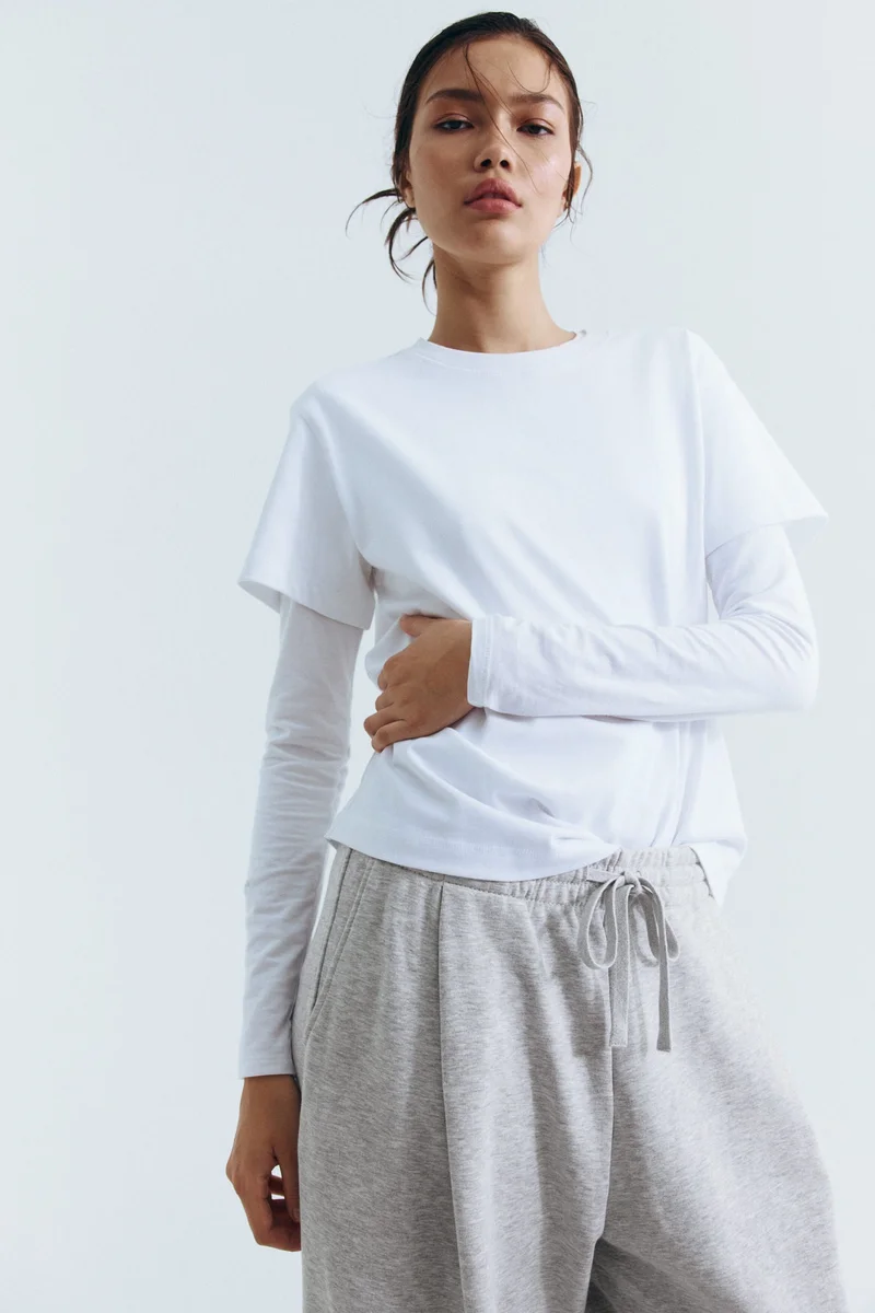 H&M Pleat-front sweatpants