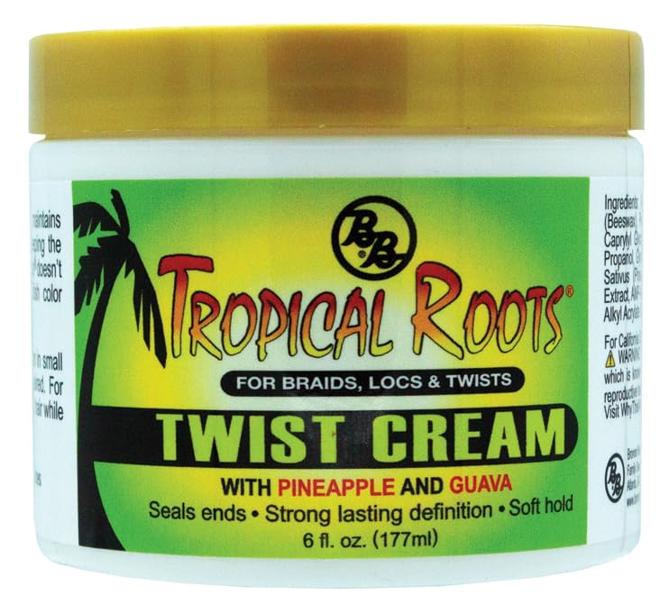 Bronner Bros Tropical Roots Twist Cream Pack of 2