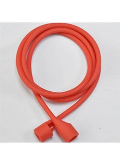 Generic For Apple Airpods2PRO3 Earphone Anti-lost Rope Millet Huawei Earphone Silicone Lanyard TWS Anti-lost Rope-Color:1795C Red (Upgraded)-Applicable Model:For Apple Wireless Headphones  - Image 1
