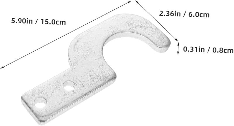 Cabilock 2Pcs Heavy Duty Scaffold Board Hooks Secure Locking Design Platform Support - Image 3