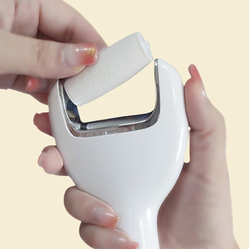 Electric Foot File Callus Remover USB Rechargeable Pedicure Device with 3 Grinding Heads - Image 4