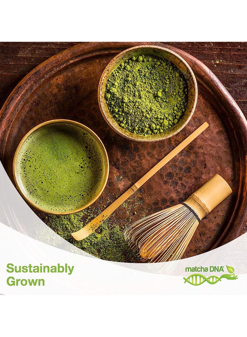 Matcha Stirrer, Matcha Ceremony Accessory, Matcha Brush and Bamboo Scoop,Handmade From Natural Bamboo. (Two-piece set)  - Image 4