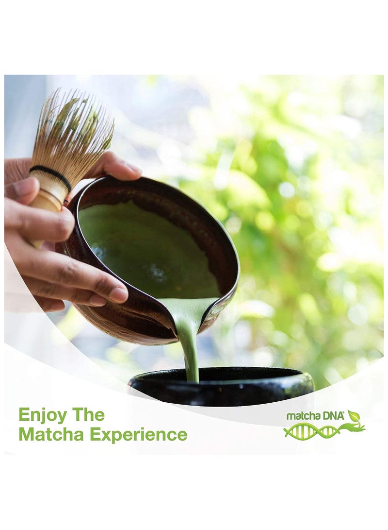 Matcha Stirrer, Matcha Ceremony Accessory, Matcha Brush and Bamboo Scoop,Handmade From Natural Bamboo. (Two-piece set)  - Image 5