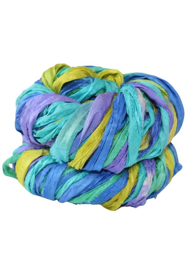 Knitsilk Sari Silk Ribbon Super Bulky Yarn - Image 1