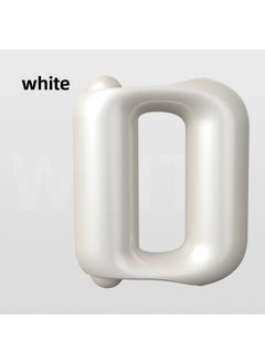 Vibrating Yoga Wheel Muscle Relaxation Mini Massager 002 White