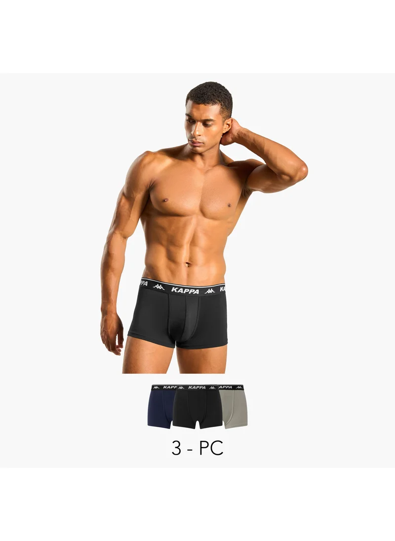 كابا Set of 3 - Kappa Elasticated Waist Trunks