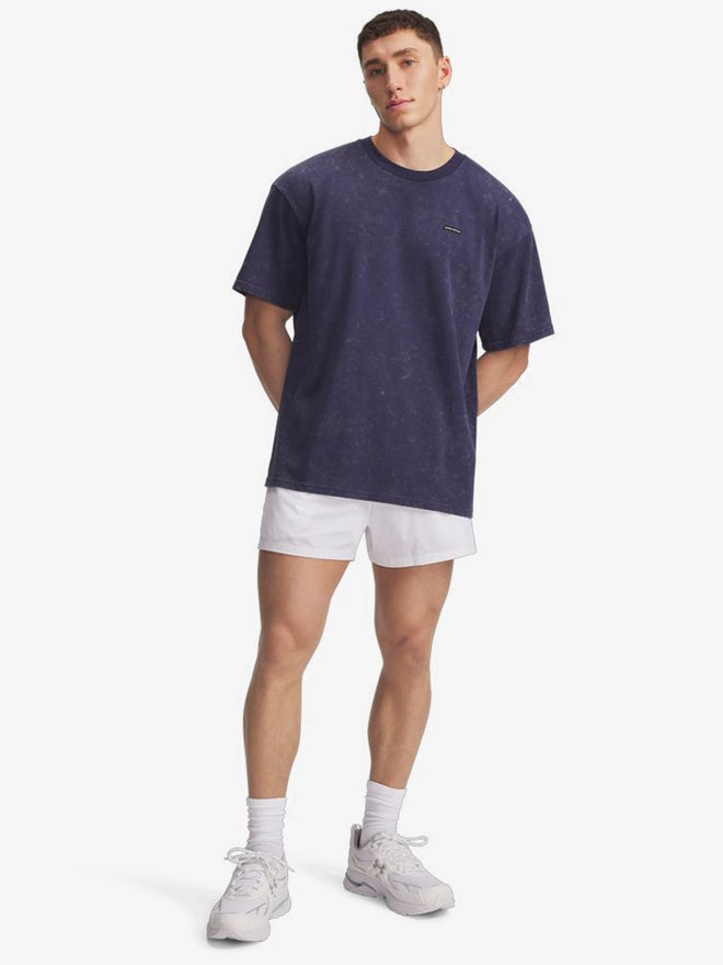 UNDER ARMOUR Heavyweight Logo Washed Oversized T-Shirt - Image 1