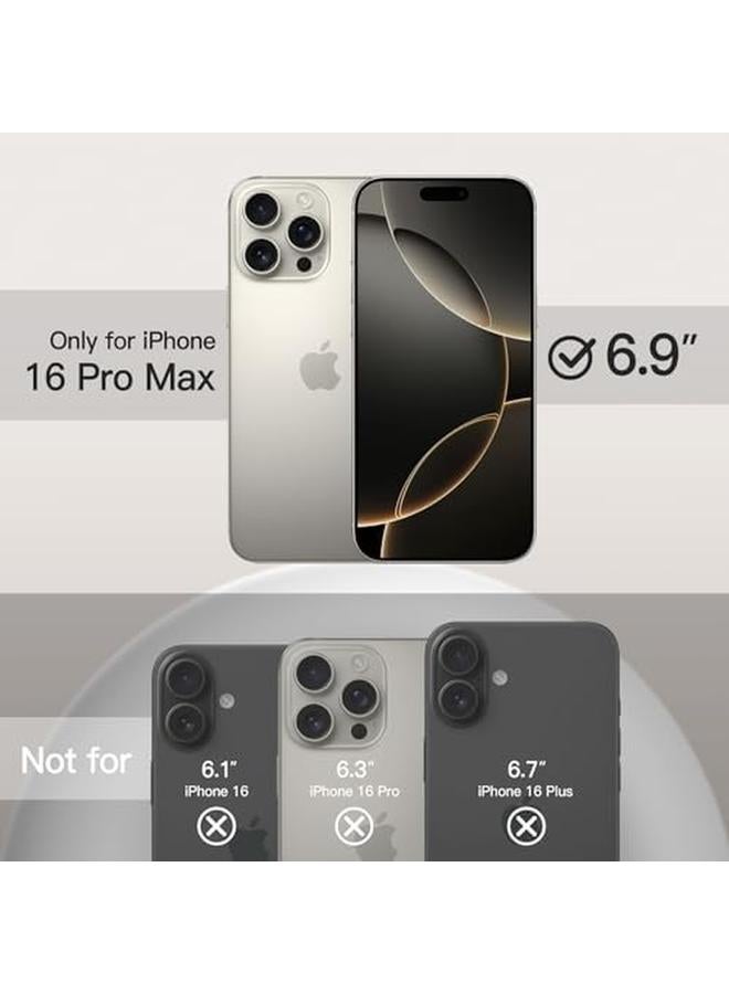 Jetech Liquid Silicone Case For Iphone 16 Pro Max 6.9 Inch Silky Soft Touch Full Body Protective Phone Case Anti Scratch Shockproof Cover With Microfiber Lining Natural Titanium - Image 2