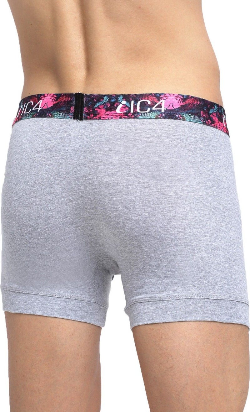 IC4 Store Men's Vivid Trunk Combo Pack of 2 - Black and Grey - Image 4