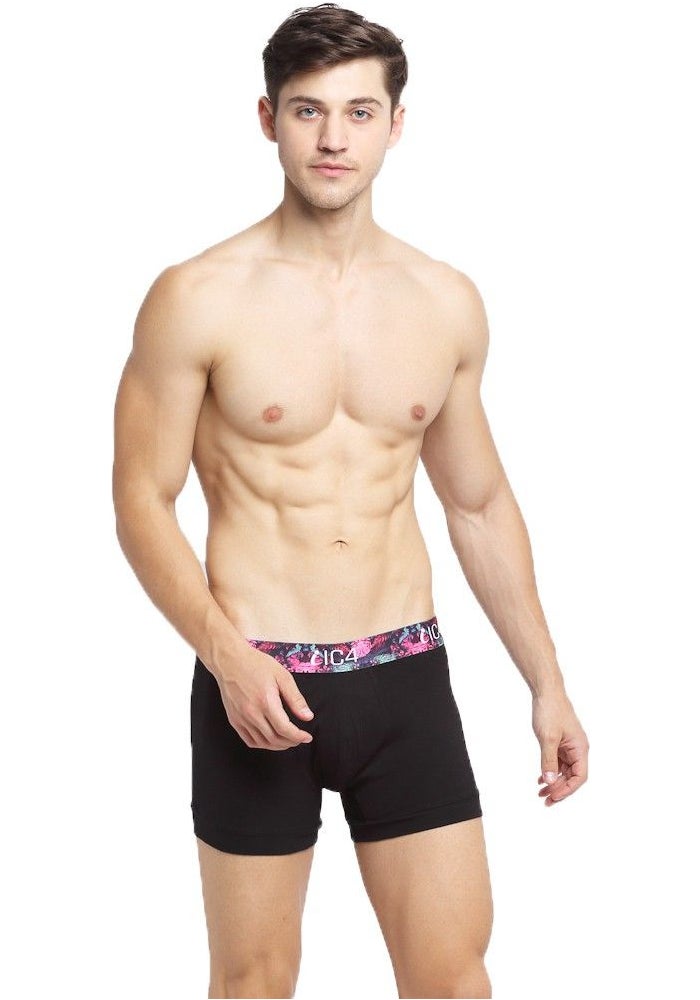 IC4 Store Men's Vivid Trunk Combo Pack of 2 - Black and Grey - Image 3