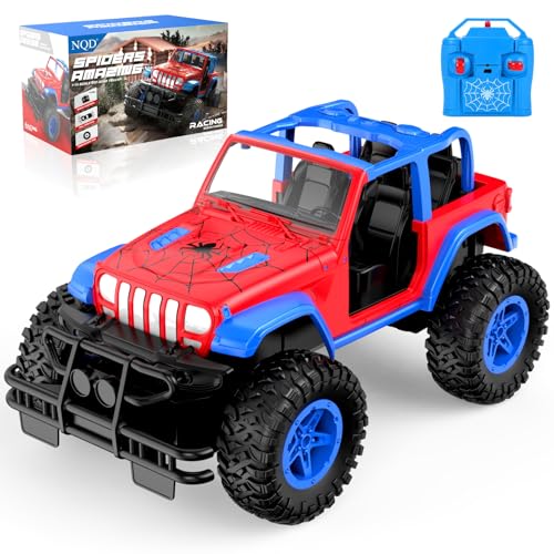 NQD Spider Remote Control Car for Kids RC Car for Boys 24Ghz Off Road RC Trucks All Terrain SUV Jeep Toy for Birthday for Kids 38 Years Old - Image 1