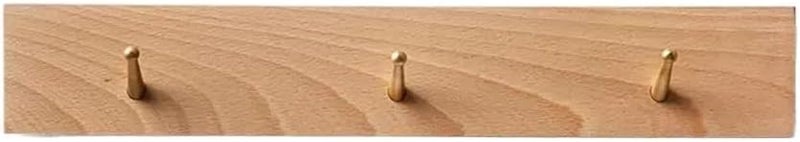 Small Wooden Wall Mounted Coat Rack Creative Fashion Hooks For Entrance Porch Living Room - Image 1