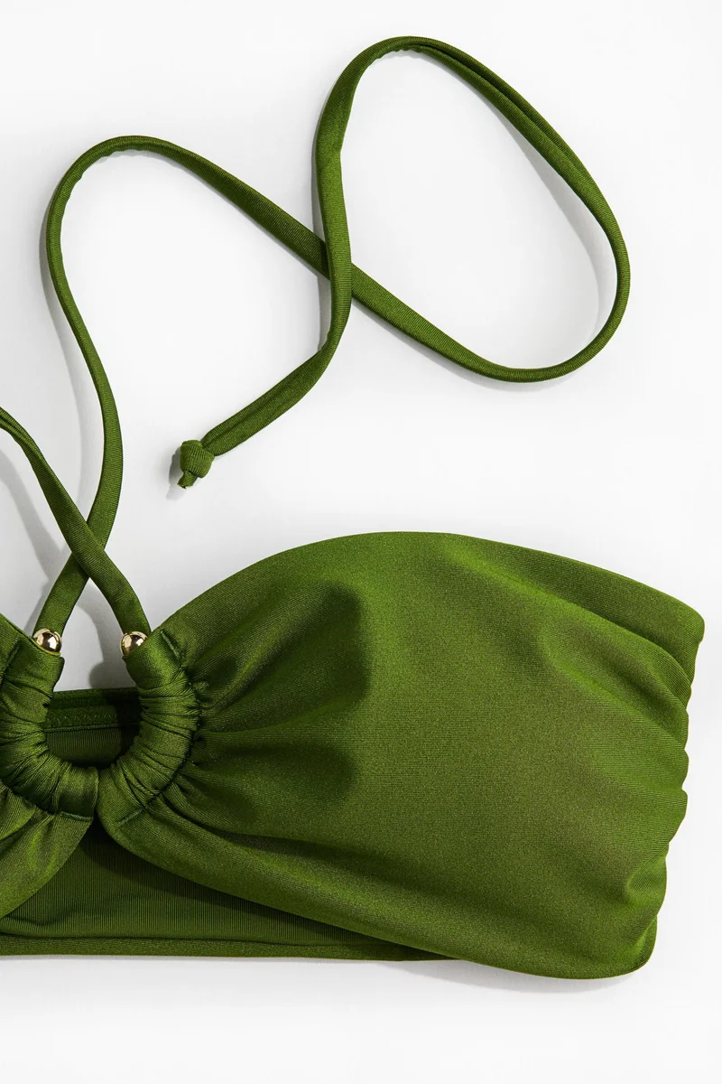 H&M Padded halterneck bikini top