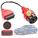 Autel 20 Pin to 16 Pin OBD2 Cable for BMW OBD1 to OBD2 Diagnostic Adapter Extension Convert Connector OEQuality Work with OBDII Scanners - Image 2