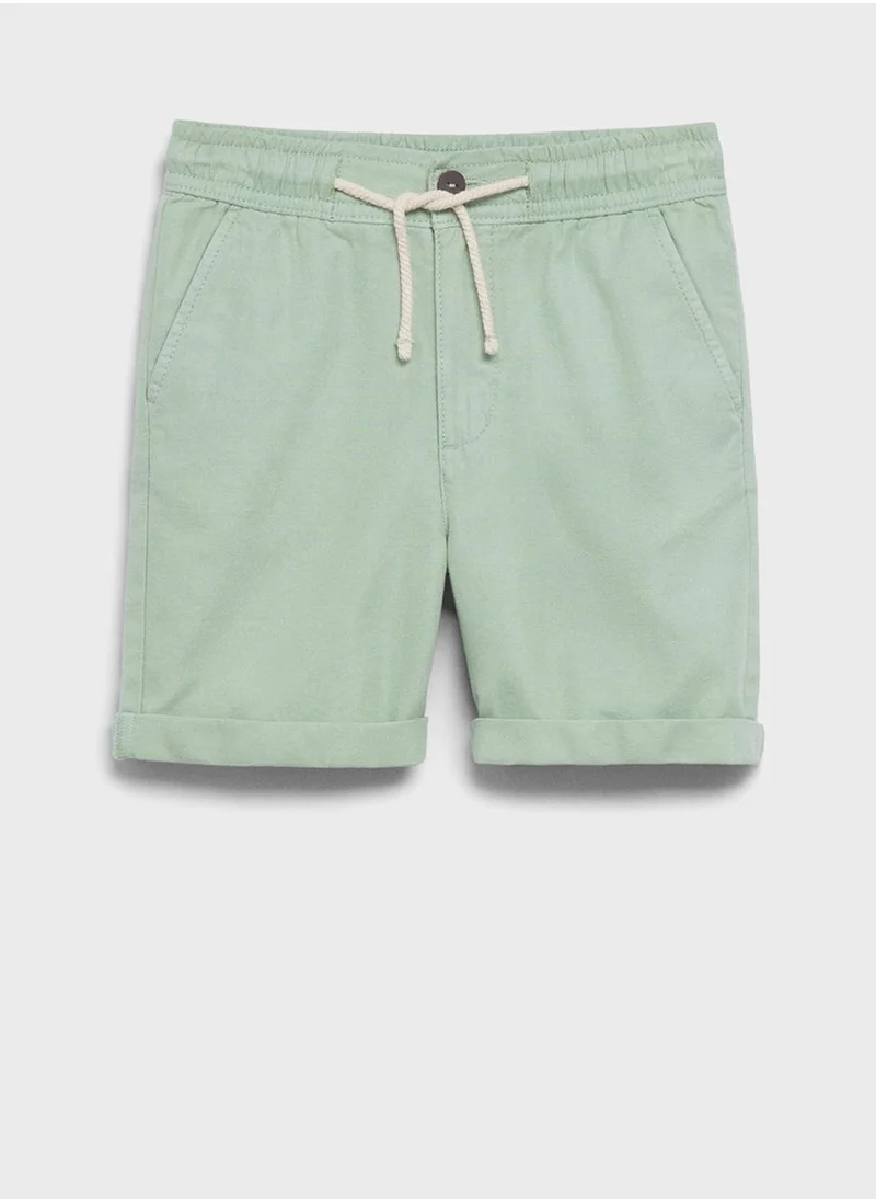 MANGO Kids Drawstring Shorts