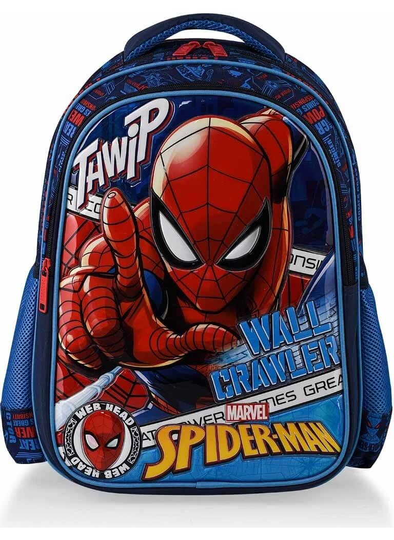 Ottonya Spiderman Wall Crawler School Bag 48097