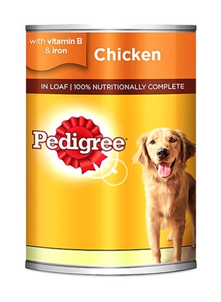 Chicken Loaf Wet Dog Food Can 400g