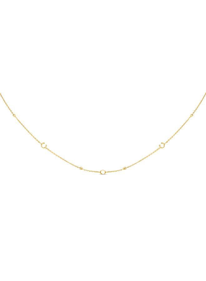 شيروتي 1881 قلادة ألييا كريستال بشعار سي صغير - Image 1