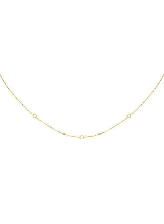 CERRUTI 1881 Aleia Crystals With Small C Logo Neckla