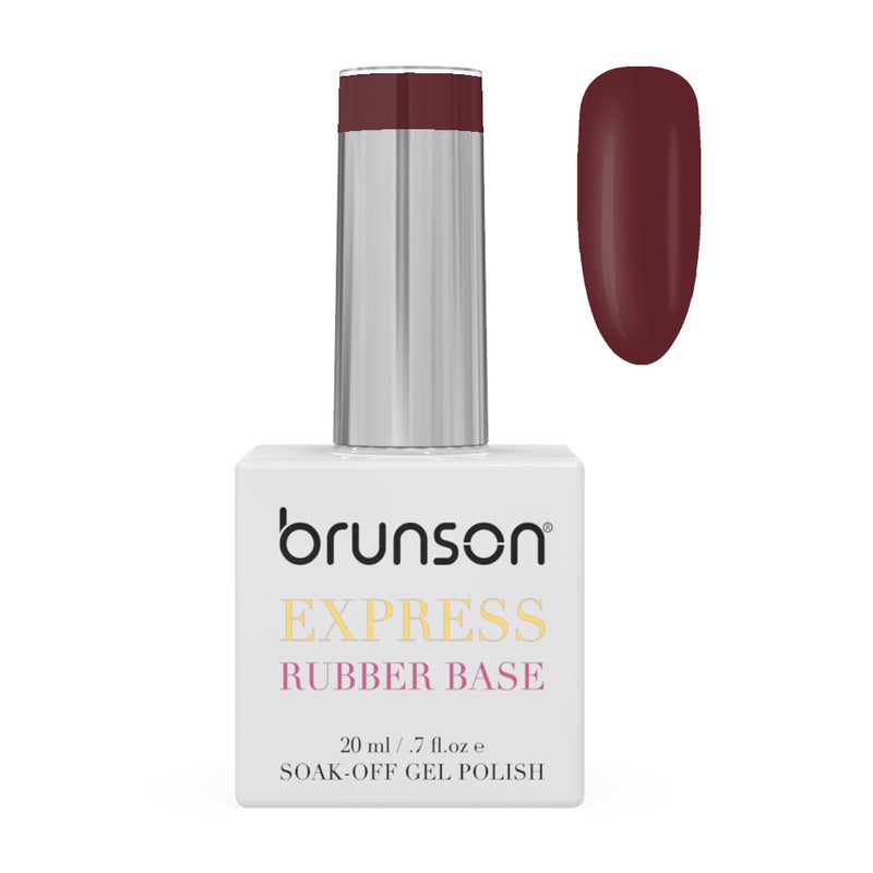 brunson TPO free Rubber Base Gel polish 20ml Soak Off Base Coat for Nail Strengthening Long Lasting Gel Polish Base for Chip Free Shine Brittle Nails UV Rubber base Russian manicure Non Yellowing salon manicure - Image 1