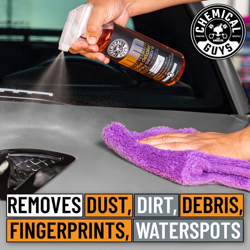 Chemical Guys Chemical Guys SPI_995_16 Meticulous Matte Detailer and Spray Sealant for Crisp Satin & Matte Finishes, (Safe for OEM, Vinyl, & Painted Matte Surfaces) 16 fl oz  - Image 4