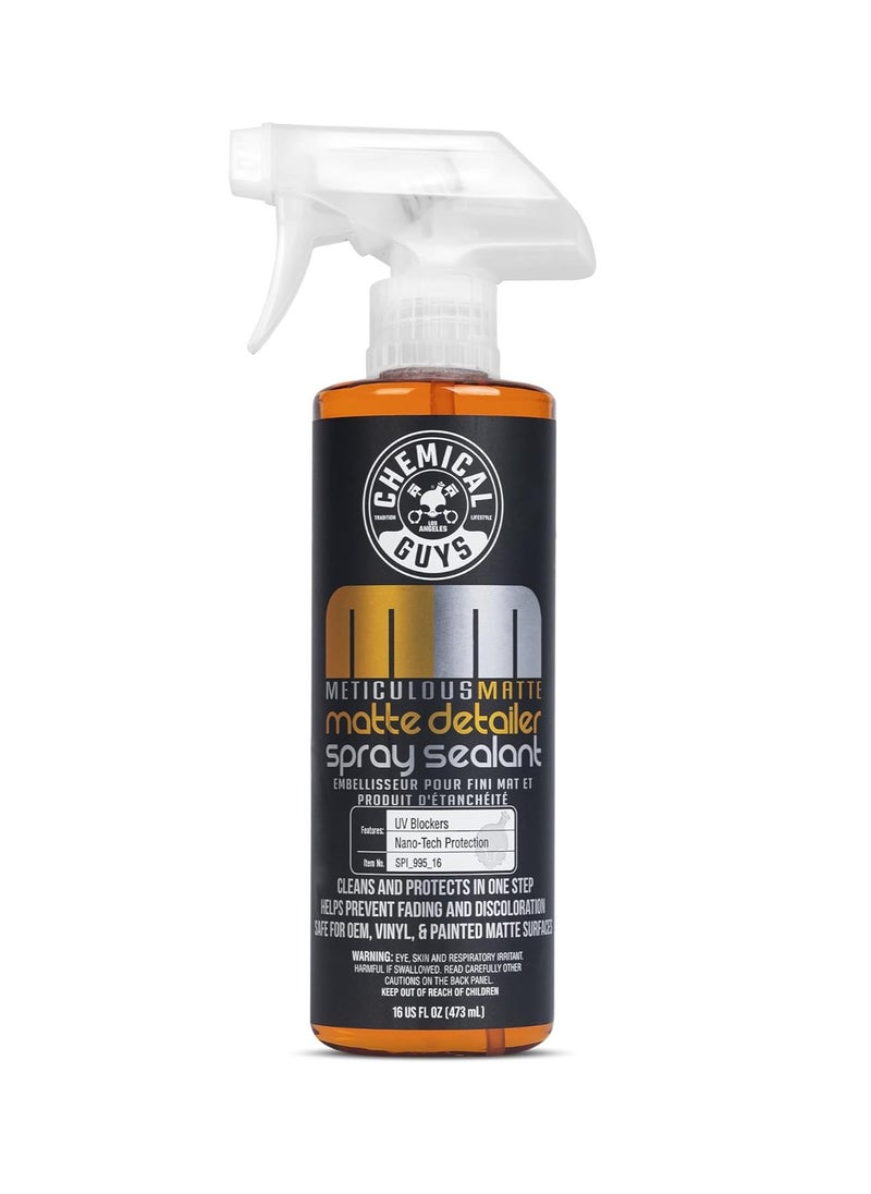 Chemical Guys - Chemical Guys SPI_995_16 Meticulous Matte Detailer and Spray Sealant for Crisp Satin & Matte Finishes, (Safe for OEM, Vinyl, & Painted Matte Surfaces) 16 fl oz - Image 1