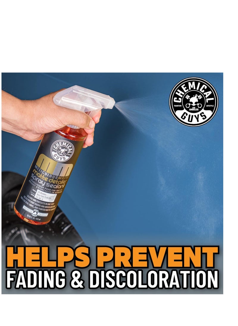 Chemical Guys - Chemical Guys SPI_995_16 Meticulous Matte Detailer and Spray Sealant for Crisp Satin & Matte Finishes, (Safe for OEM, Vinyl, & Painted Matte Surfaces) 16 fl oz - Image 1