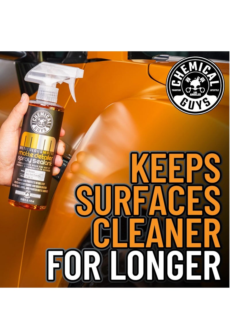 Chemical Guys - Chemical Guys SPI_995_16 Meticulous Matte Detailer and Spray Sealant for Crisp Satin & Matte Finishes, (Safe for OEM, Vinyl, & Painted Matte Surfaces) 16 fl oz - Image 1