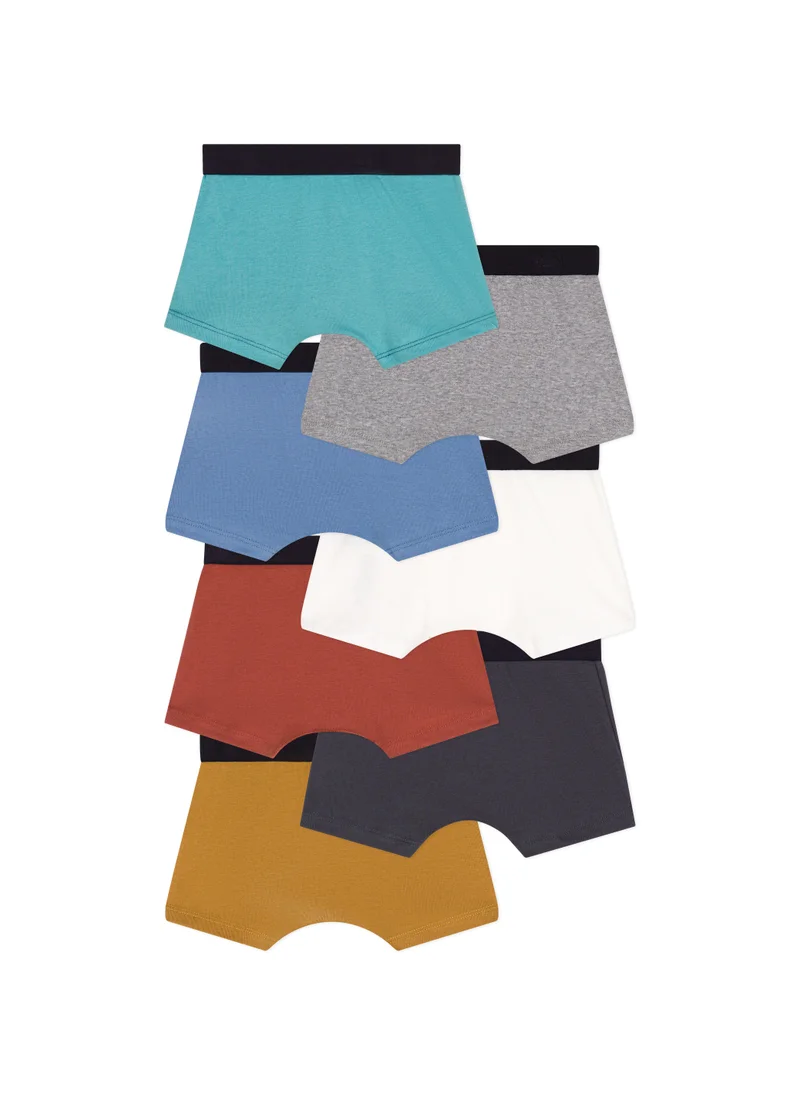 Petit Bateau Children's cotton boxers - 7-pack