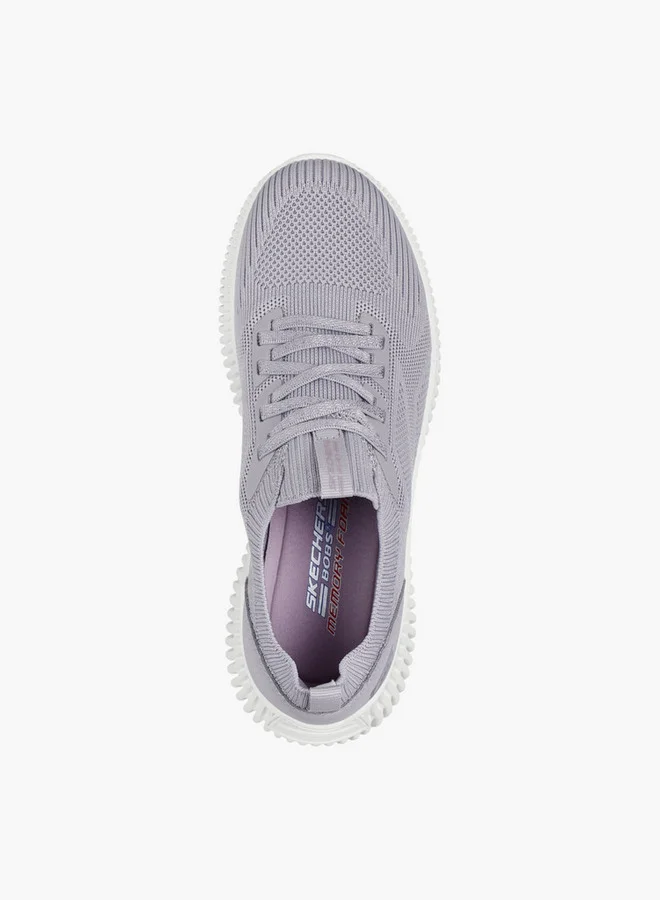 سكيتشرز Women's BOBS GEO LITE Slip-On Sports Shoes - 117427-LAV