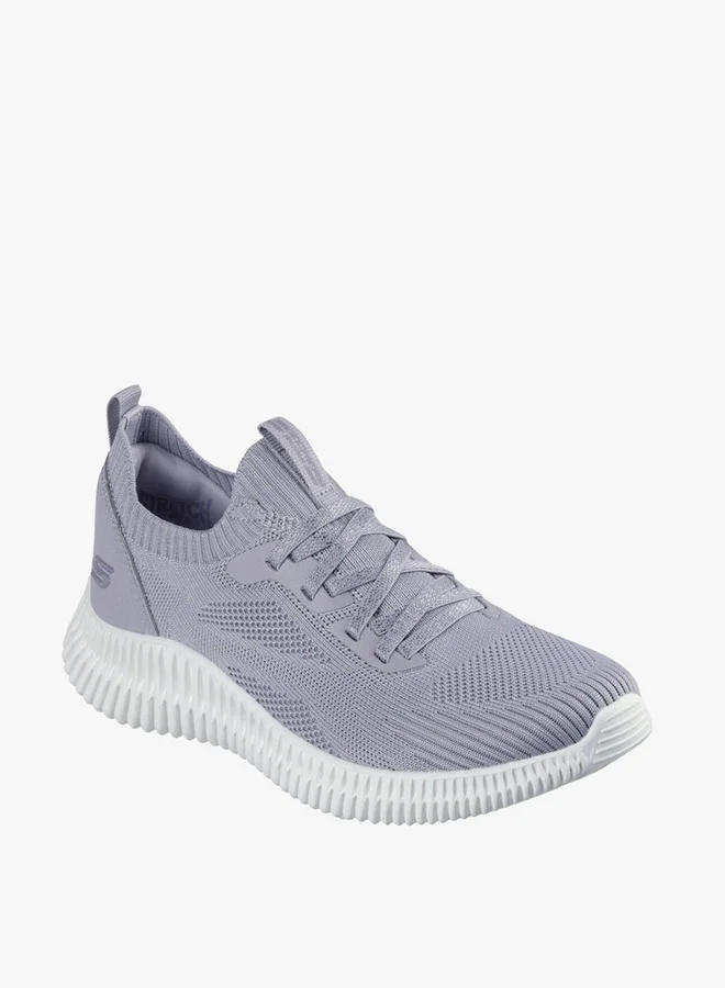 سكيتشرز Women's BOBS GEO LITE Slip-On Sports Shoes - 117427-LAV