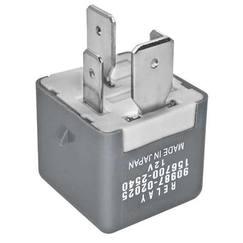Casalytics 2PCS Automotive Relay 90987-02025 156700-2540 – 12V 80A 4-Pins Power Relay, Compatible with Toyota, Lexus Vehicles - Replaces 90080-87024 156700-2960 567-0003 - Image 5