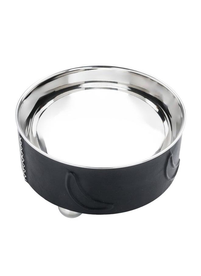 Alsaif Steel Serving Bowl 23.5X23.5X12.5 Cm Black  - Image 2