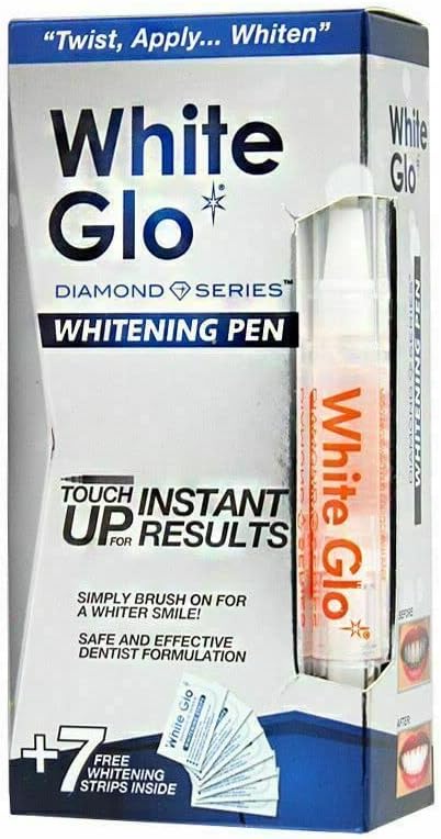 White Glo Diamond Series Whitening Pen with Strips - Image 3