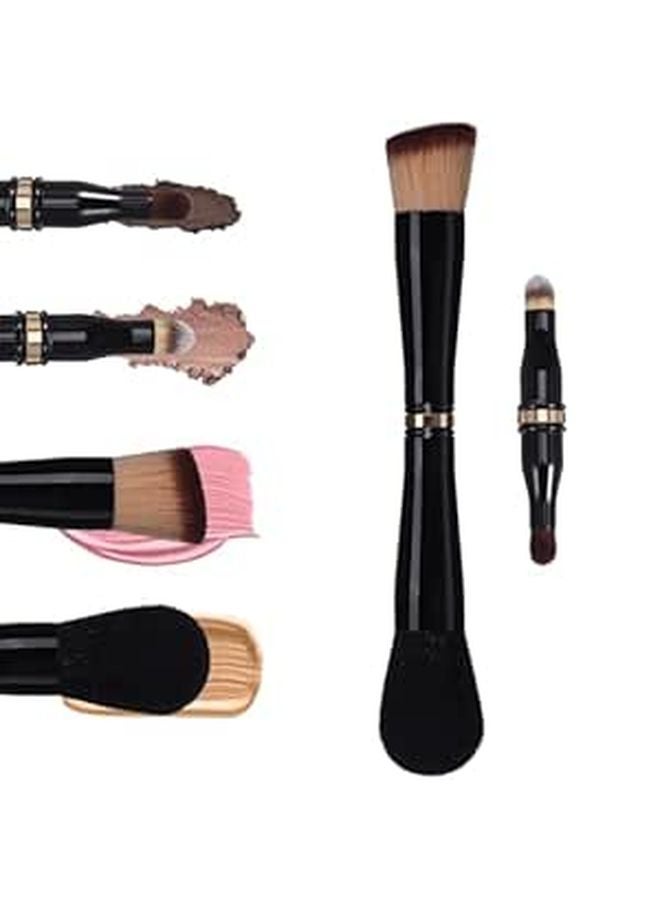 4 in 1 Double Sided Concealer Makeup Brush Pen Portable Travel Cosmetic Brush Set - Image 1