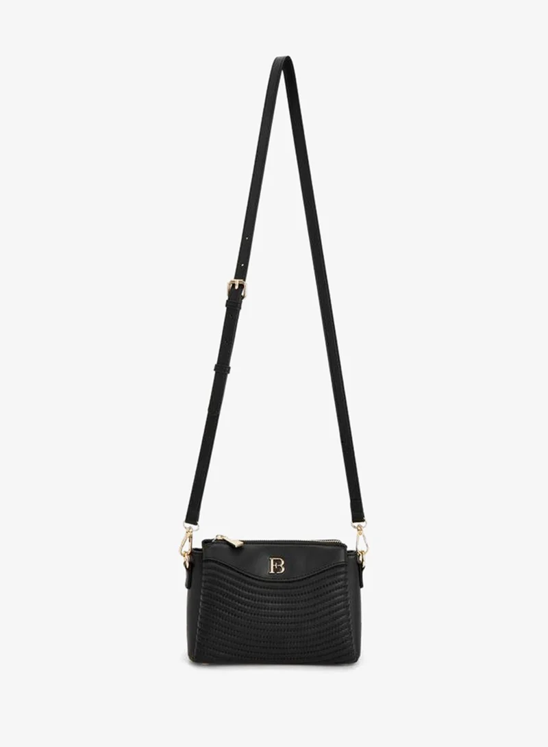فلورا بيلا من شو إكسبرس Quilted Crossbody Bag With Zip Closure