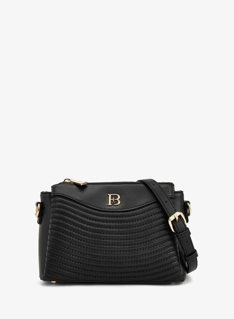 فلورا بيلا من شو إكسبرس Quilted Crossbody Bag With Zip Closure