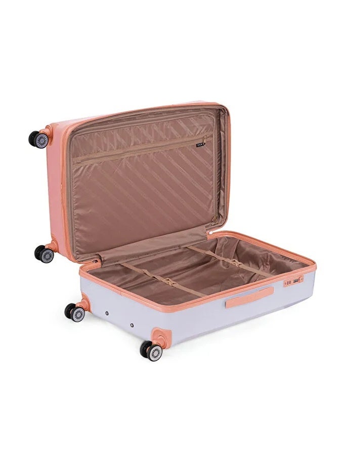 دكني حقيبة دكني بولد الصلبة - مقاس صغير | ملابس أنيقة كاجوال | راحة فائقة - لون مرجاني - Image 5