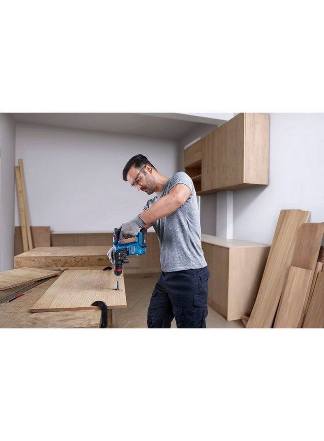 BOSCH GBH 18V-18 X Professional Cordless Rotary Hammer with OneChuck Blue and Black 20.2 x 10.1 x 27.9 cm JE0 611 927 1L0 - Image 4